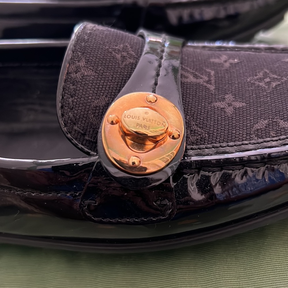 Brown Louis Vuitton loafers brand new. Size 37 1/2 - Picture 5 of 11